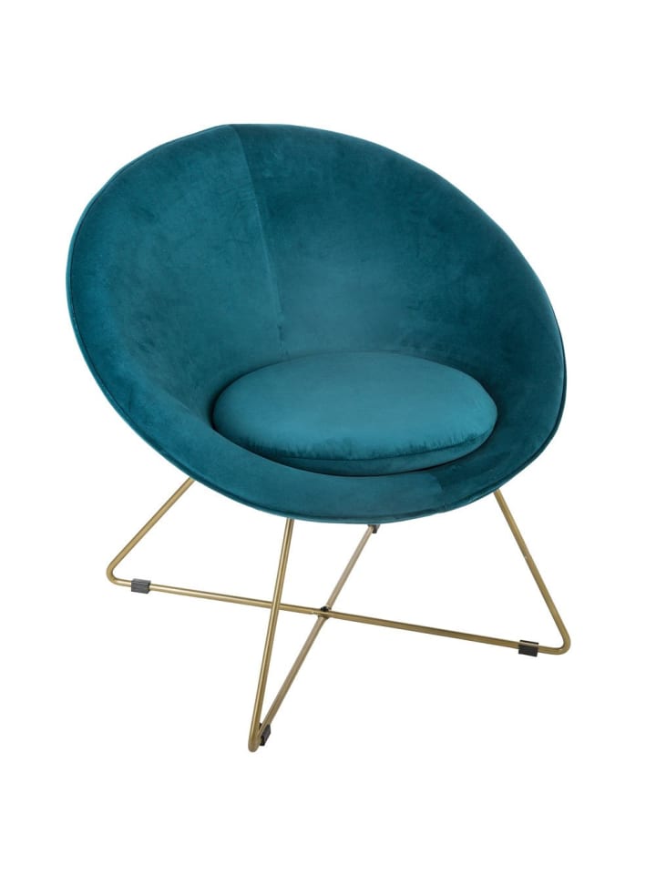 Atmosphera Créateur d'intérieur Sessel in meerblau günstig kaufen onesize