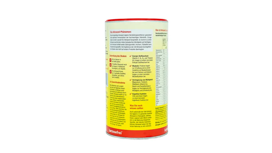 ALMASED Vitalkost Pulver lactosefrei 500 g