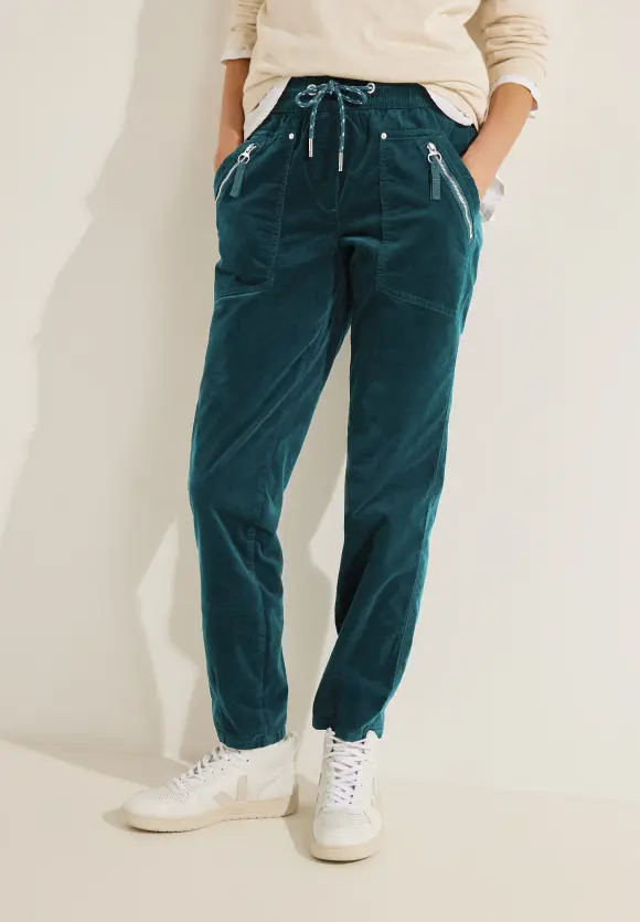 CECIL Casual Fit Feincord Hose
