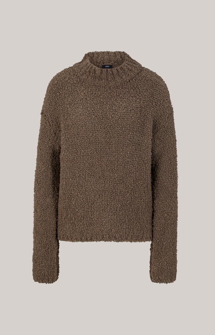 Pullover in Braun