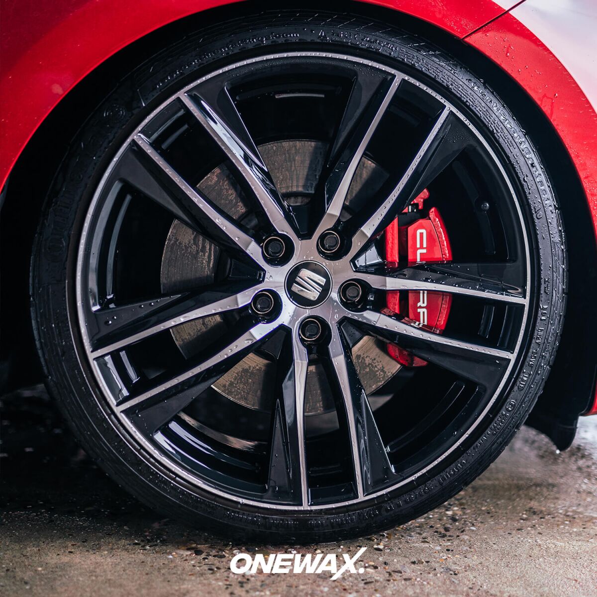 ONEWAX Pink Attack Felgenreiniger mit Wirkindikator 1L