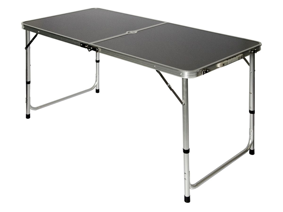 AMANKA 120x60 Anthrazit Aluminium Campingtisch