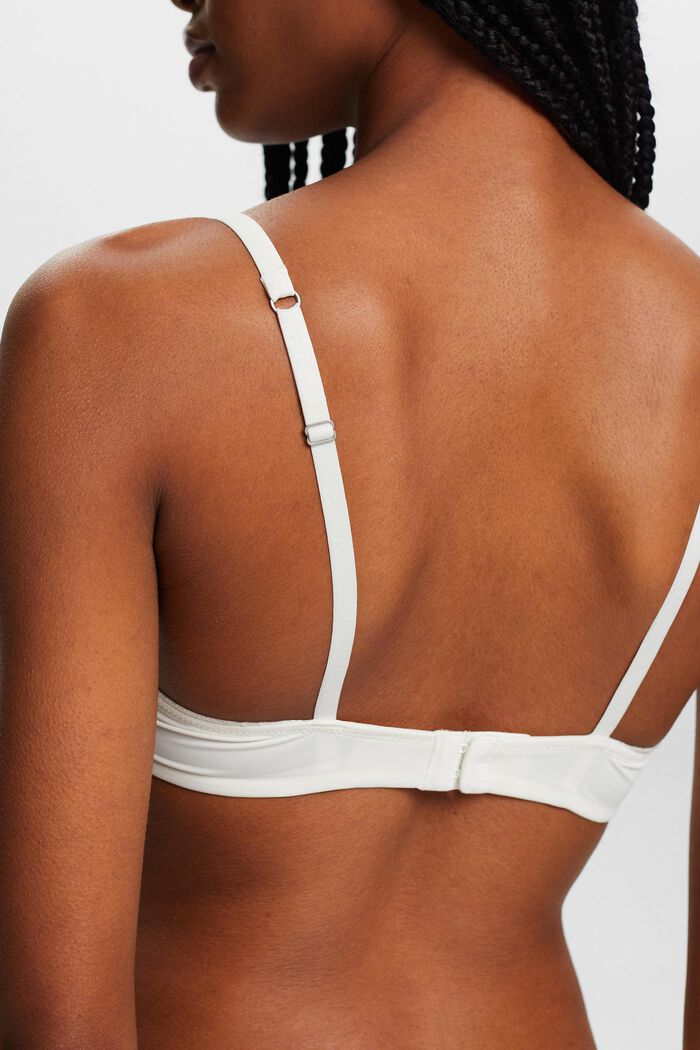 Recycelt: Push-up-BH mit Spitze