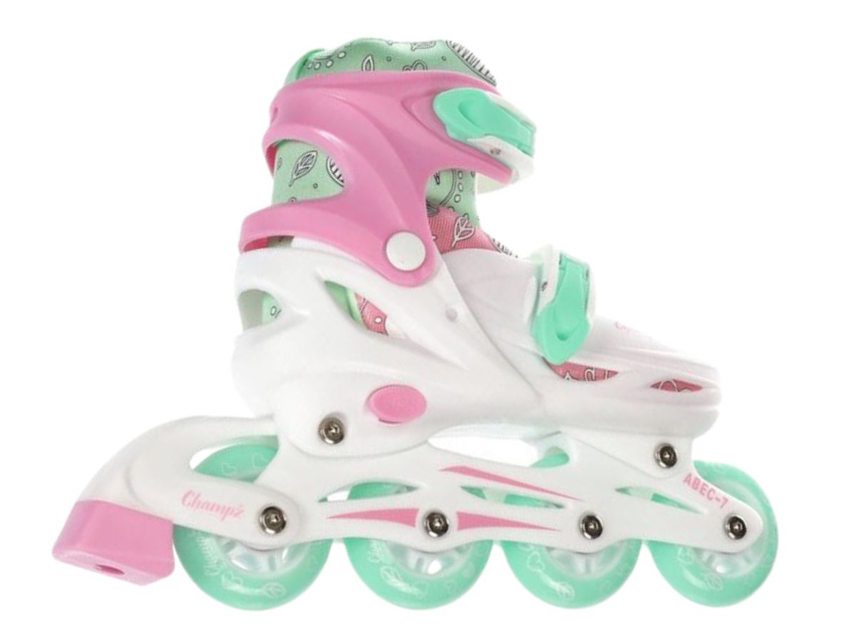 Champz Pastell ABEC7 Hardboot verstellbare Inline-Skates