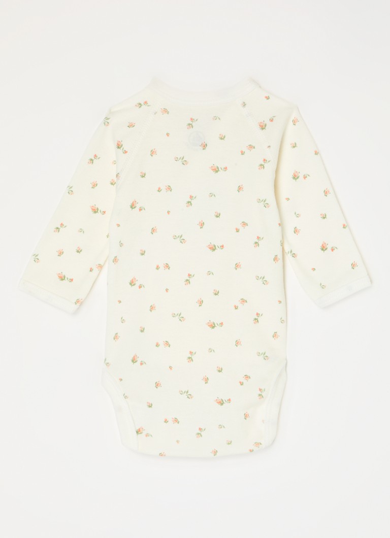 Petit Bateau zestaw 5 pajacyków z bawełny organicznej