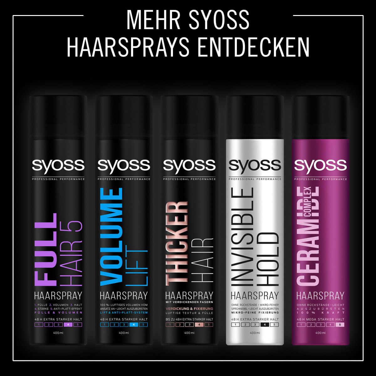 Haarspray Max Hold, 400 ml