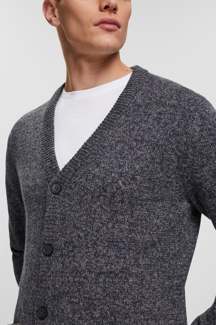 Strick-Cardigan mit Knöpfen
