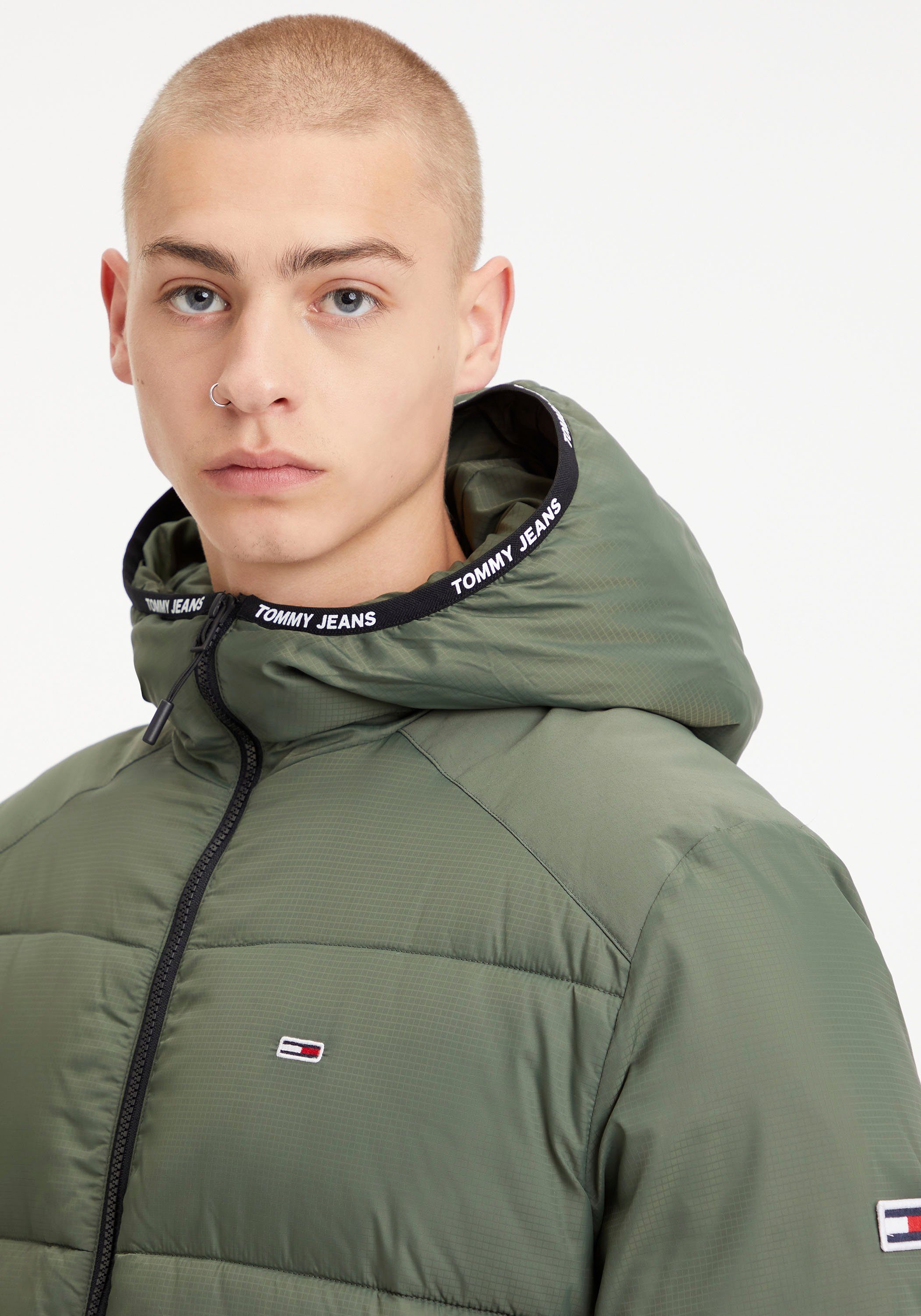 Tommy Jeans Steppjacke TJM TRANSITIONAL PUFFER mit Reißverschluss
