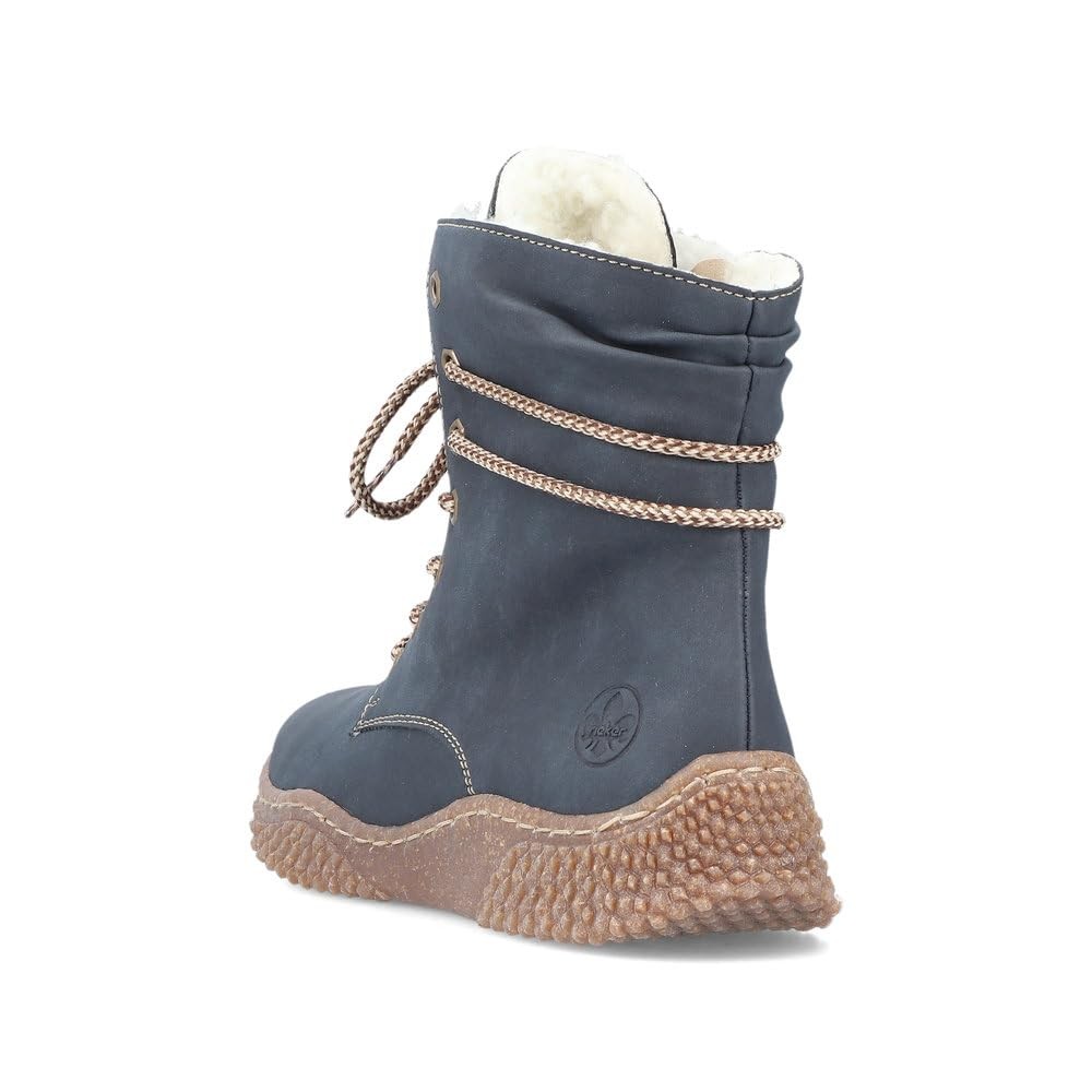 RIEKER Komfort Sandalen blau