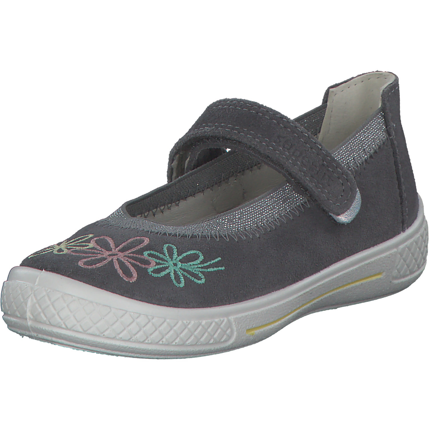 Superfit TENSY 00095, Ballerinas (Kinder), Kinder, hellgrau