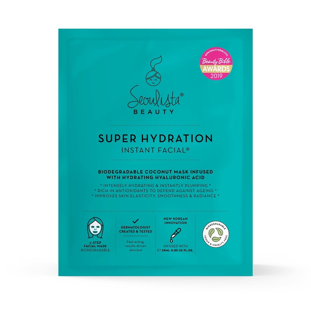 seoulista beauty Seoulista Beauty Super Hydration Instant Facial Masque Visage