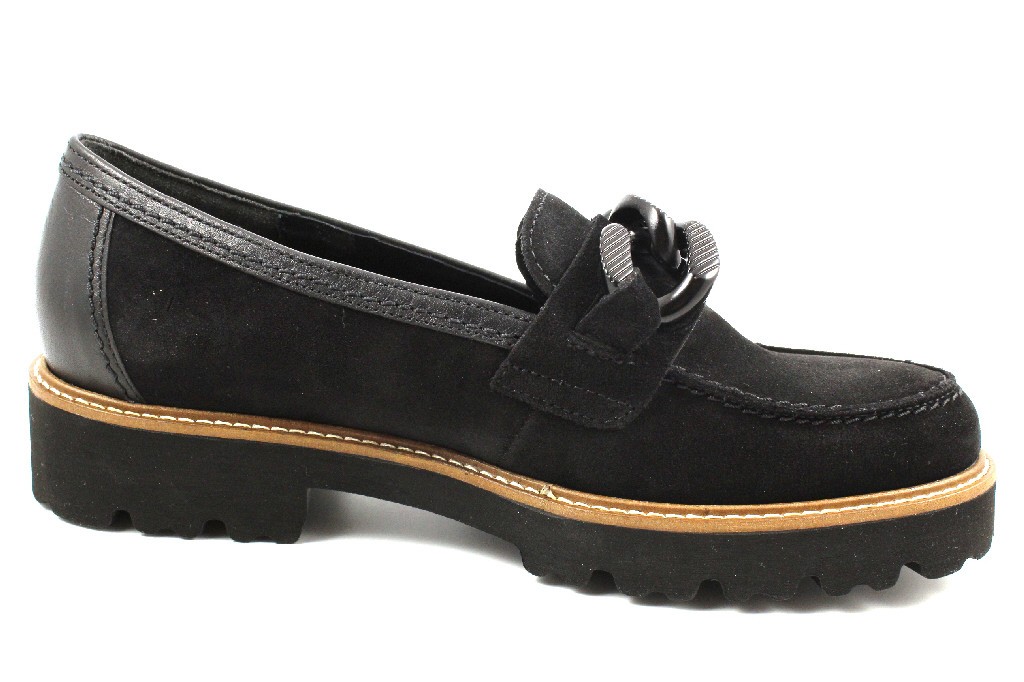GABOR Sportliche Slipper schwarz