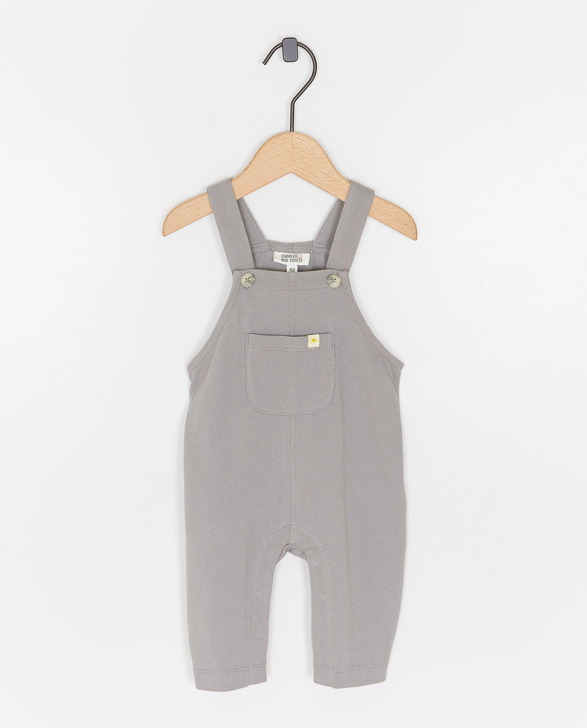Újszülött 50-68 szürke overall