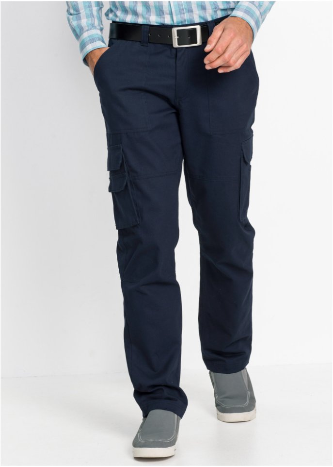 Cargohose mit Teflonausrüstung, Straight