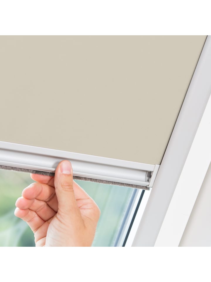 Lichtblick Dachfensterrollo in Creme günstig kaufen