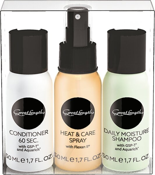Great Lengths Reiseset Shampoo, Conditioner & Care Spray Haarpflegeset