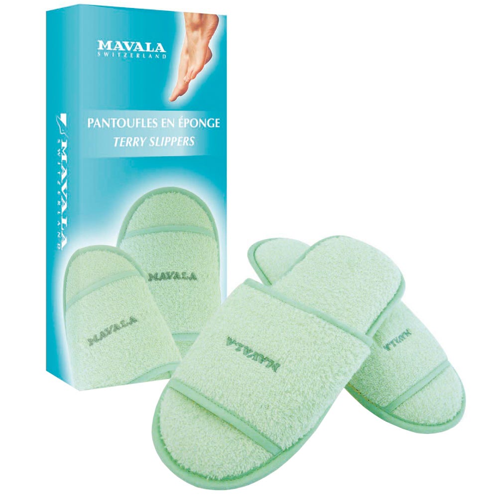 Mavala Baumwollfrottee-Pantoffeln
