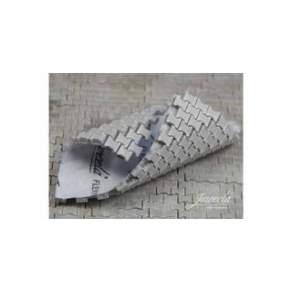 FLEXYWAY Knochenpflaster grau, 256 Anfang-, 432 Halbsteine 1:32/35