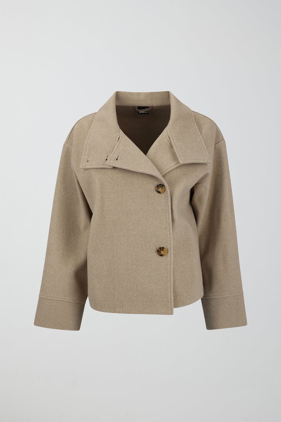 Short felt jacket