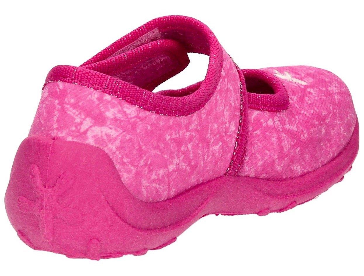 Lico Sweet Girl Hausschuh mit Blüten-Stickerei