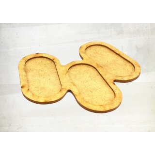 Cavalry Tray (for 3 cavalry models) (3)