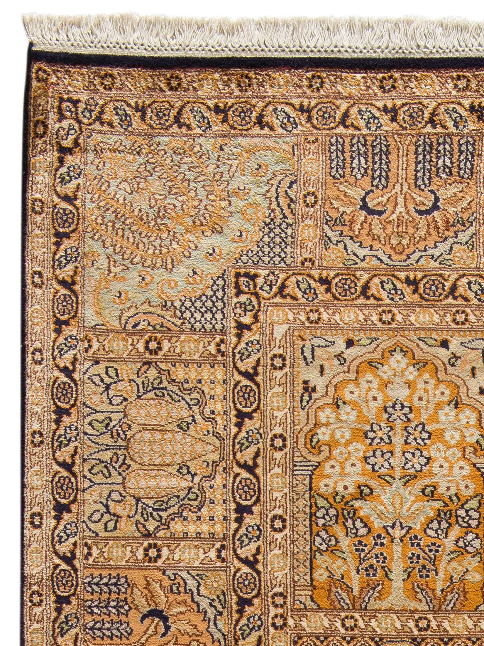 Kaschmir Seide 18/18 ca. 173 x 243 cm, Unikat / Einzelstück