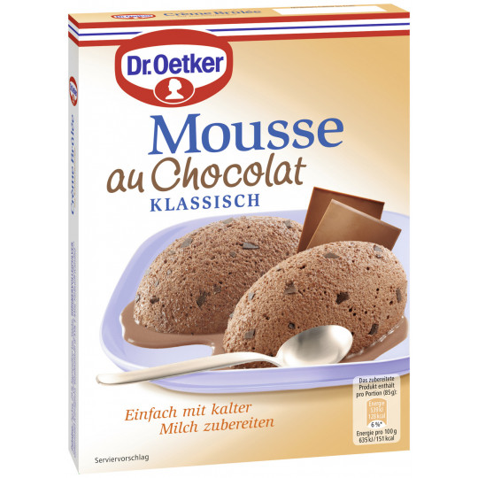 Dr.Oetker Mousse au Chocolat Klassisch 92G