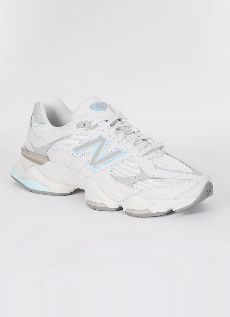 Teniși New Balance 9060 cu detalii din piele întoarsă