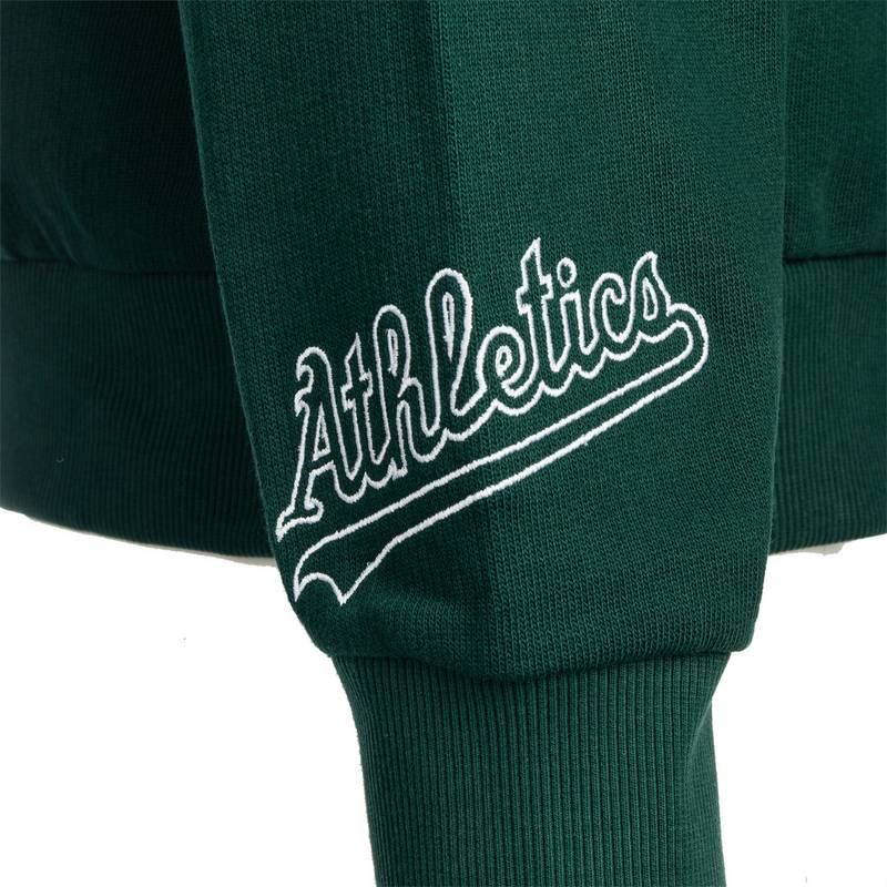 New Era MLB Oakland Athletics World Series Patch Hoodie Herren