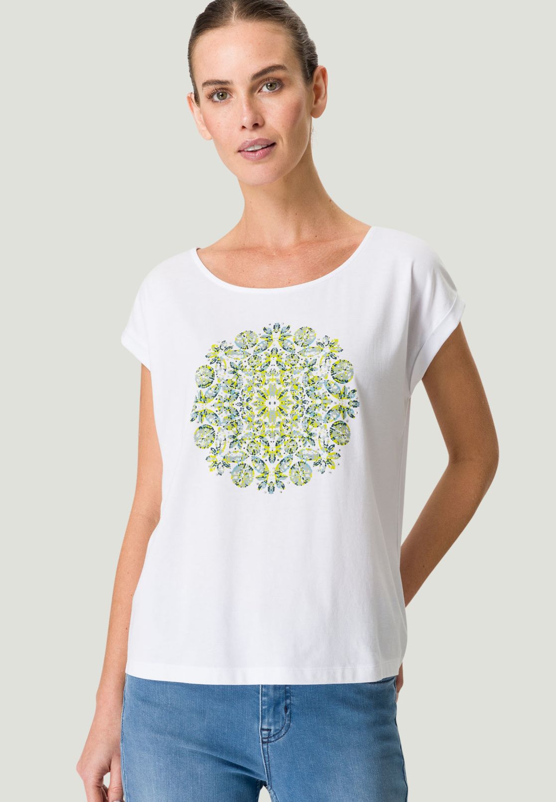 Shirt mit Rundhalsausschnitt
