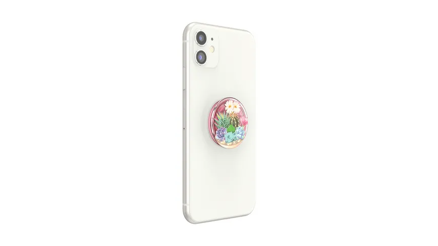 PopGrip - ausziehbarer Handy-Griff Handyhalter - Pokémon Bulbasaur Terrarium