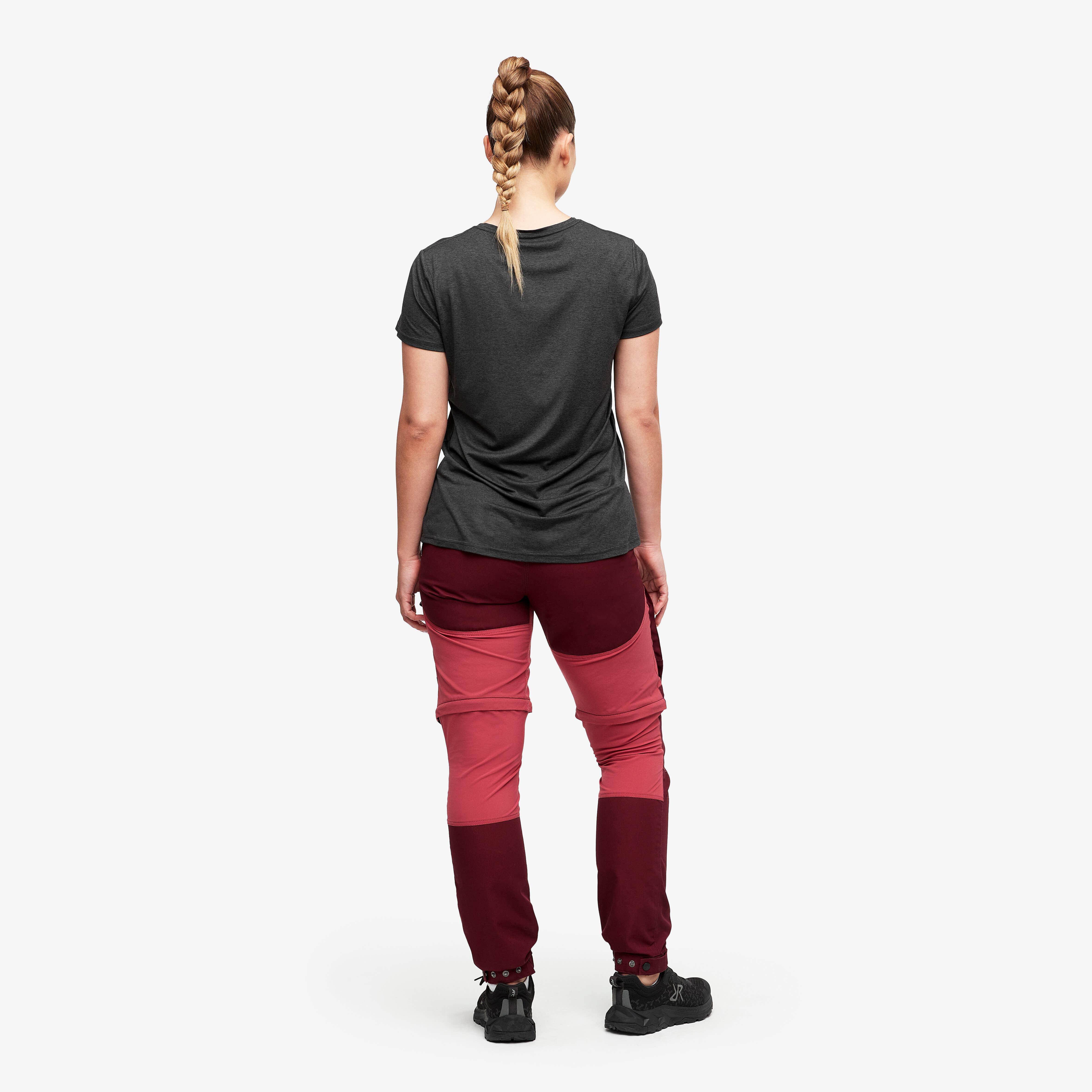 Vagabond Tee Femme Black Melange