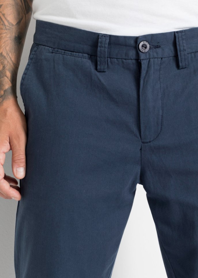 Regular Fit Chinohose, Straight