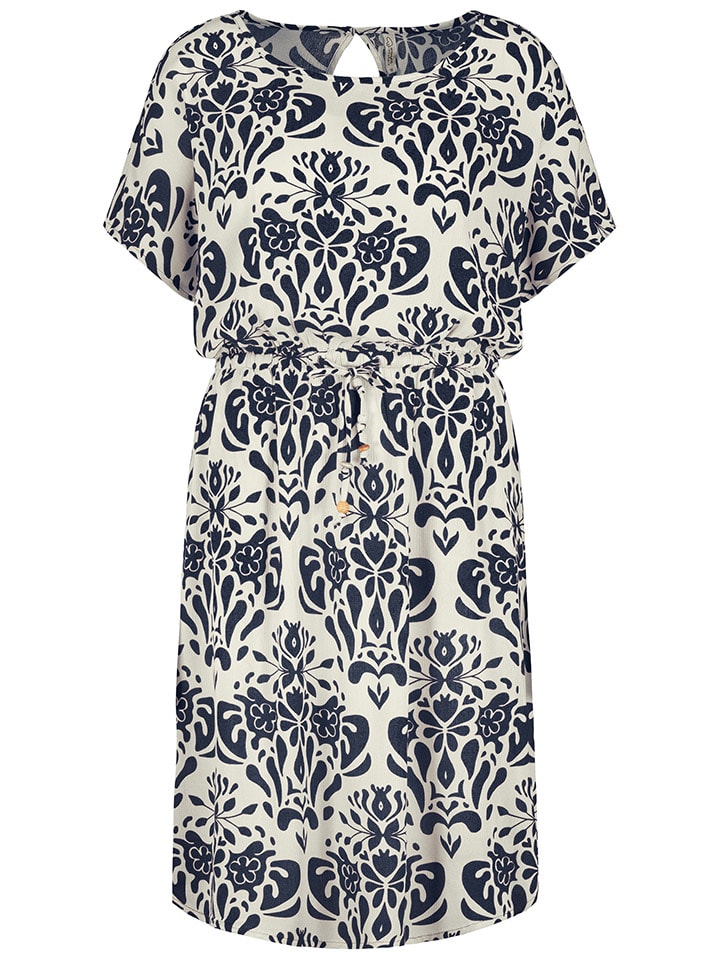 Eight2Nine Kleid in Creme/ Dunkelblau günstig kaufen