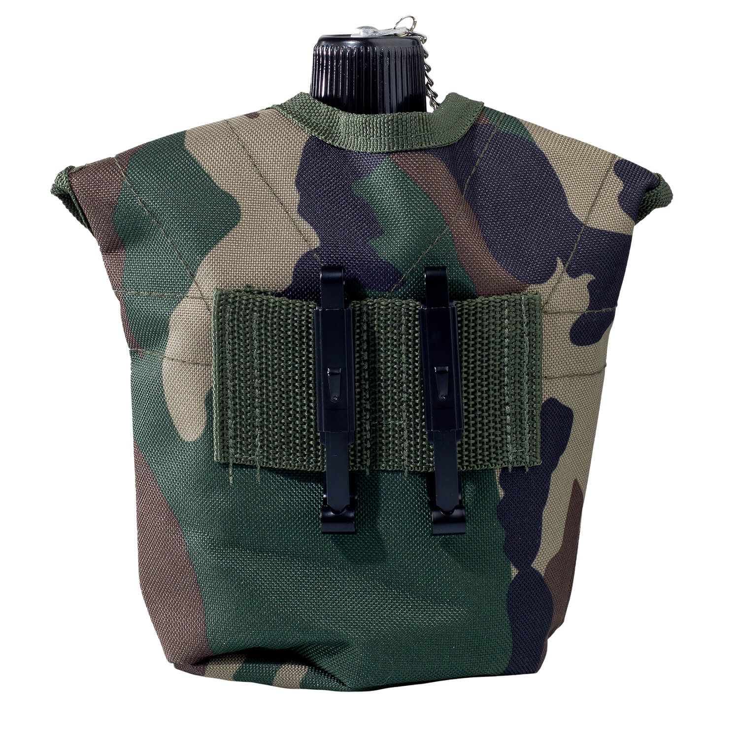 US Feldflasche mit Becher Alu