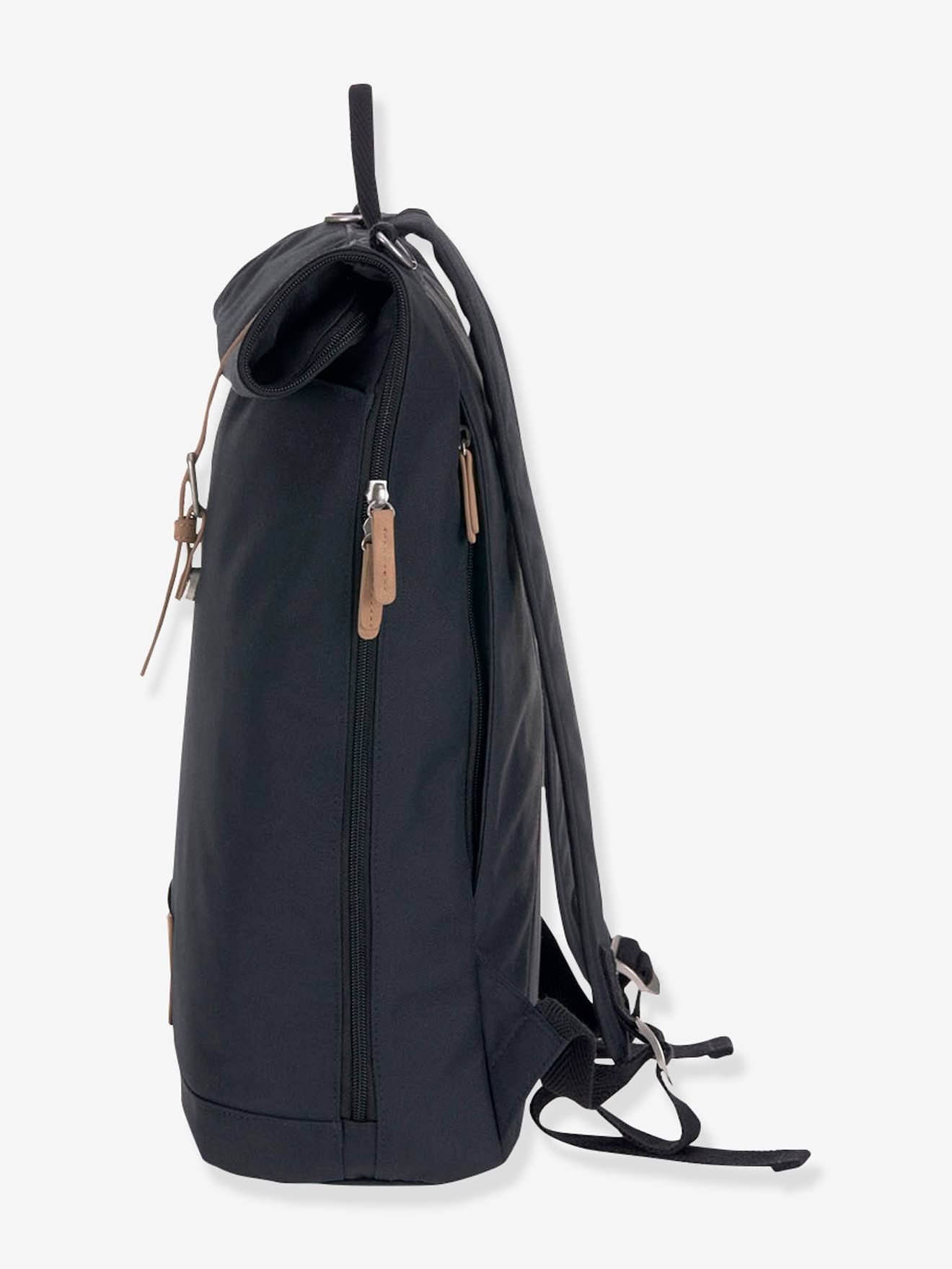 Sac à dos à langer Green Label LÄSSIG Rolltop gris anthracite