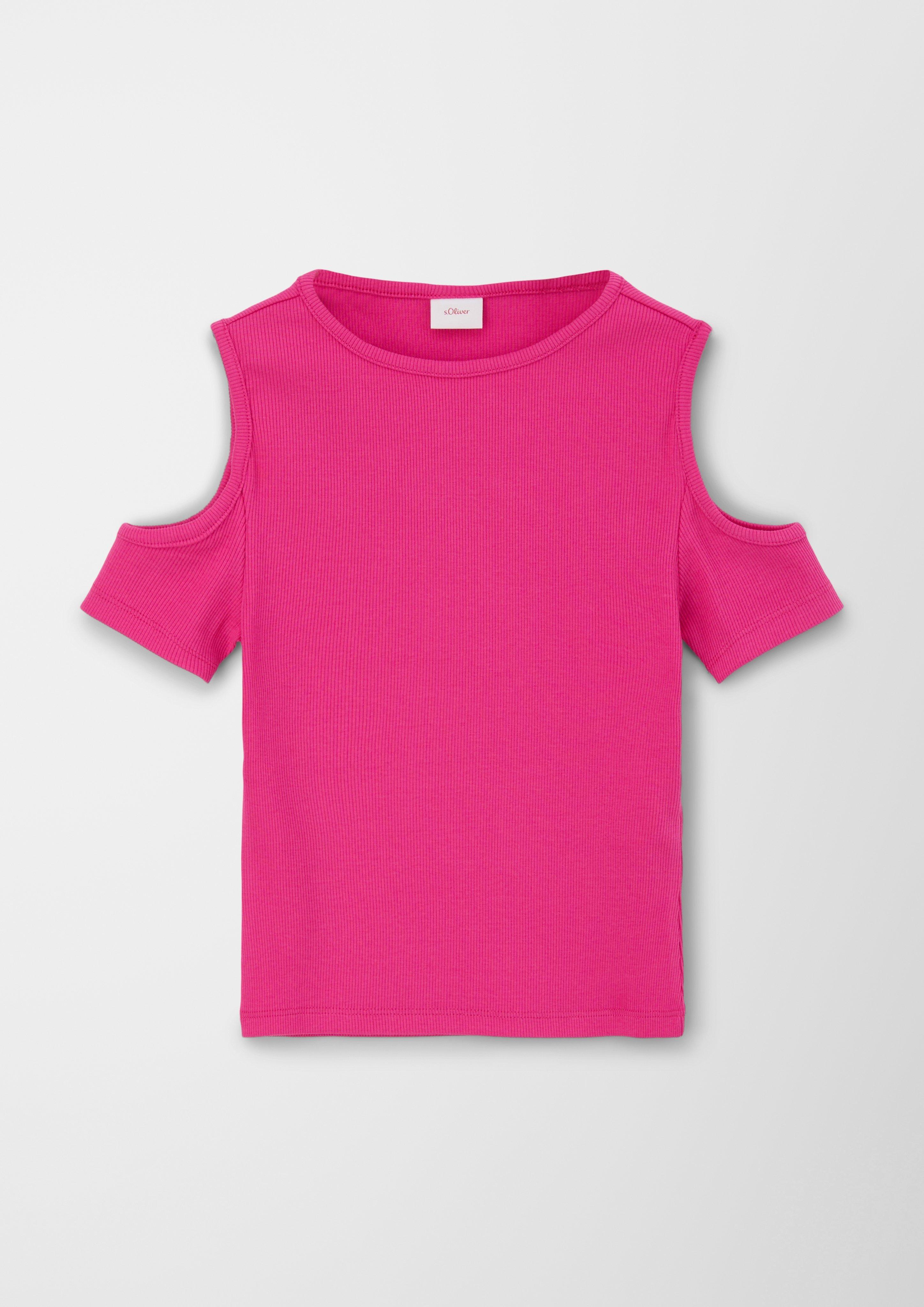 T-Shirt mit Cold Shoulder  2130471-4461