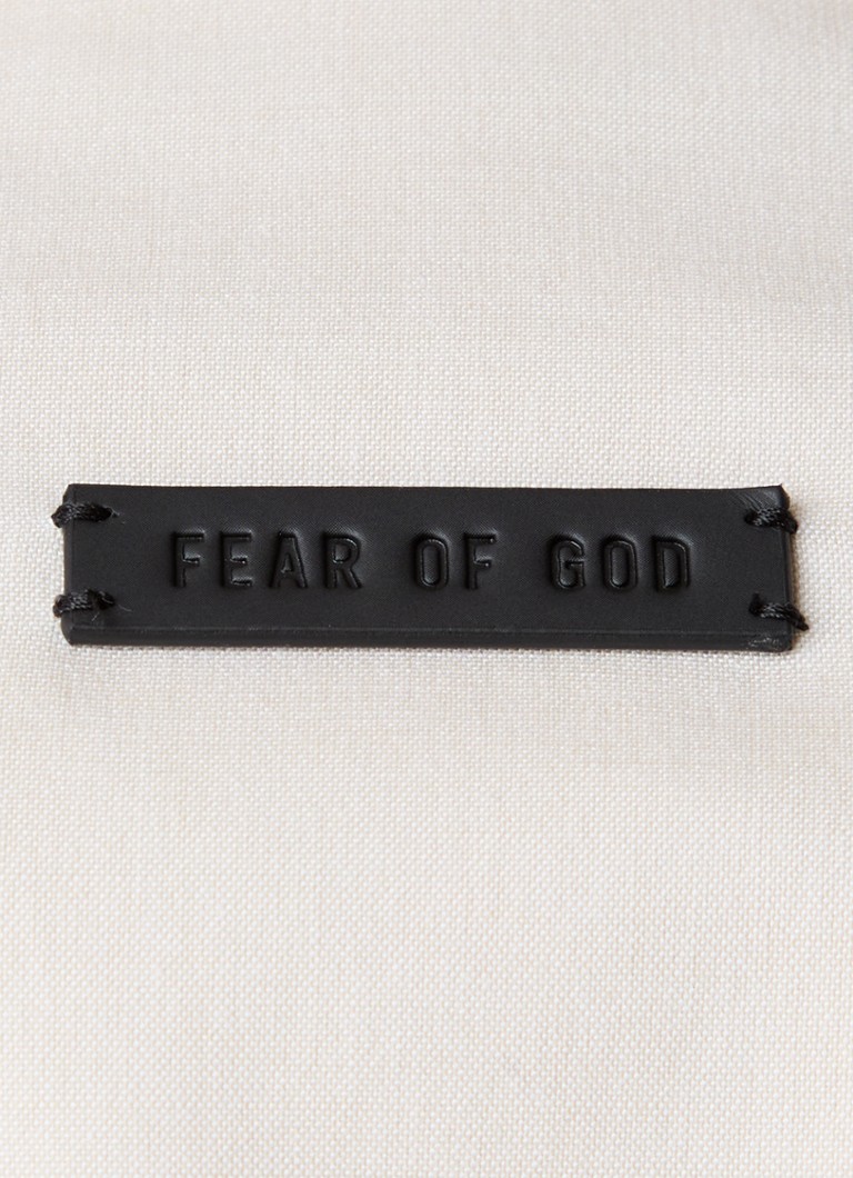 Košile Fear of God s odvětrávaným oversized střihem z vlněné směsi