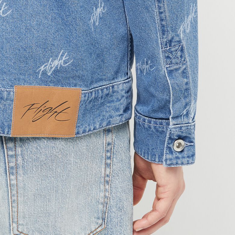 JORDAN Flight Heritage Denim Jacket blue grey