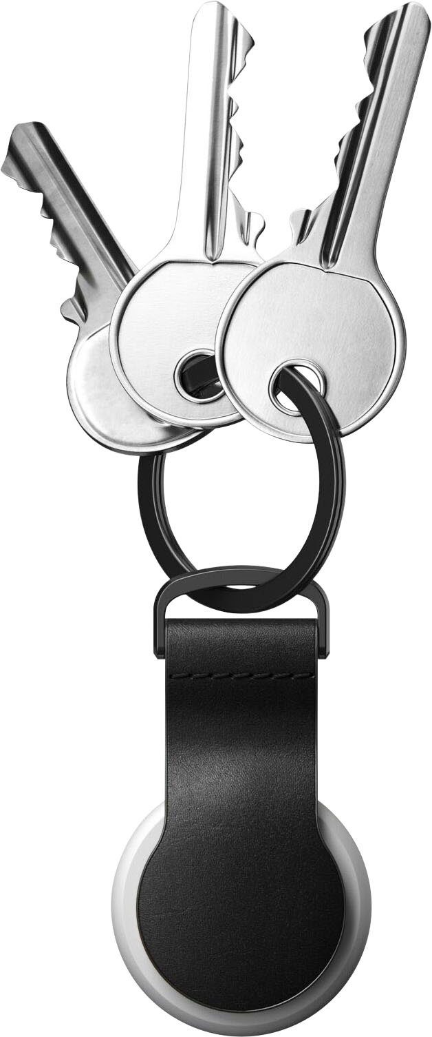 Nomad Schlüsselanhänger Airtag Leather Loop 90 degrees