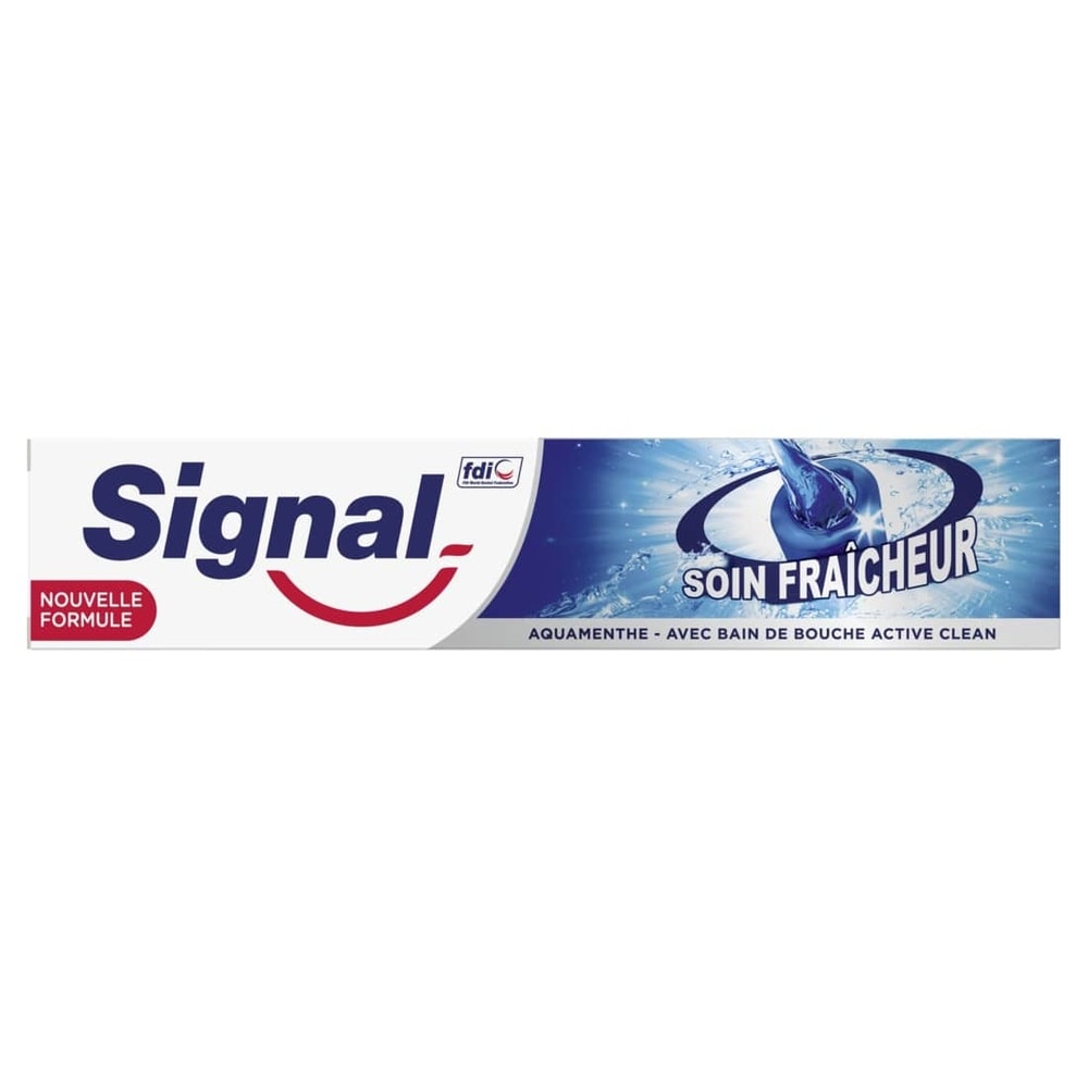 signal SIGNAL  Dentifrice Soin Fraîcheur Aquamenthe 75ml Dentifrice