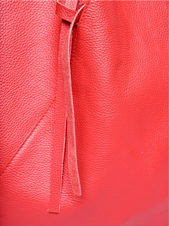 Anna Luchini Shopper in Rot günstig kaufen onesize