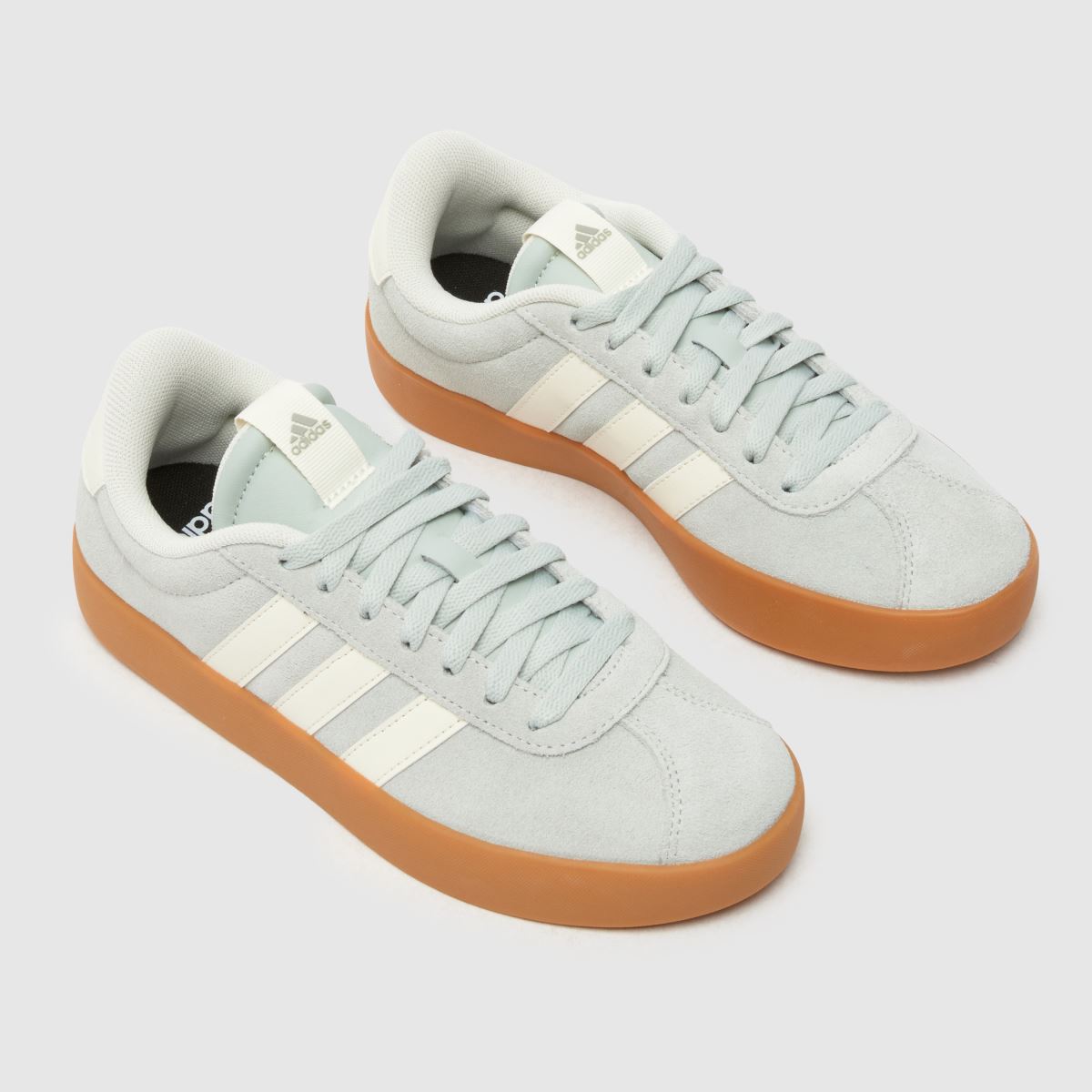 adidas vl court 3.0 športni copati v svetlo sivi barvi