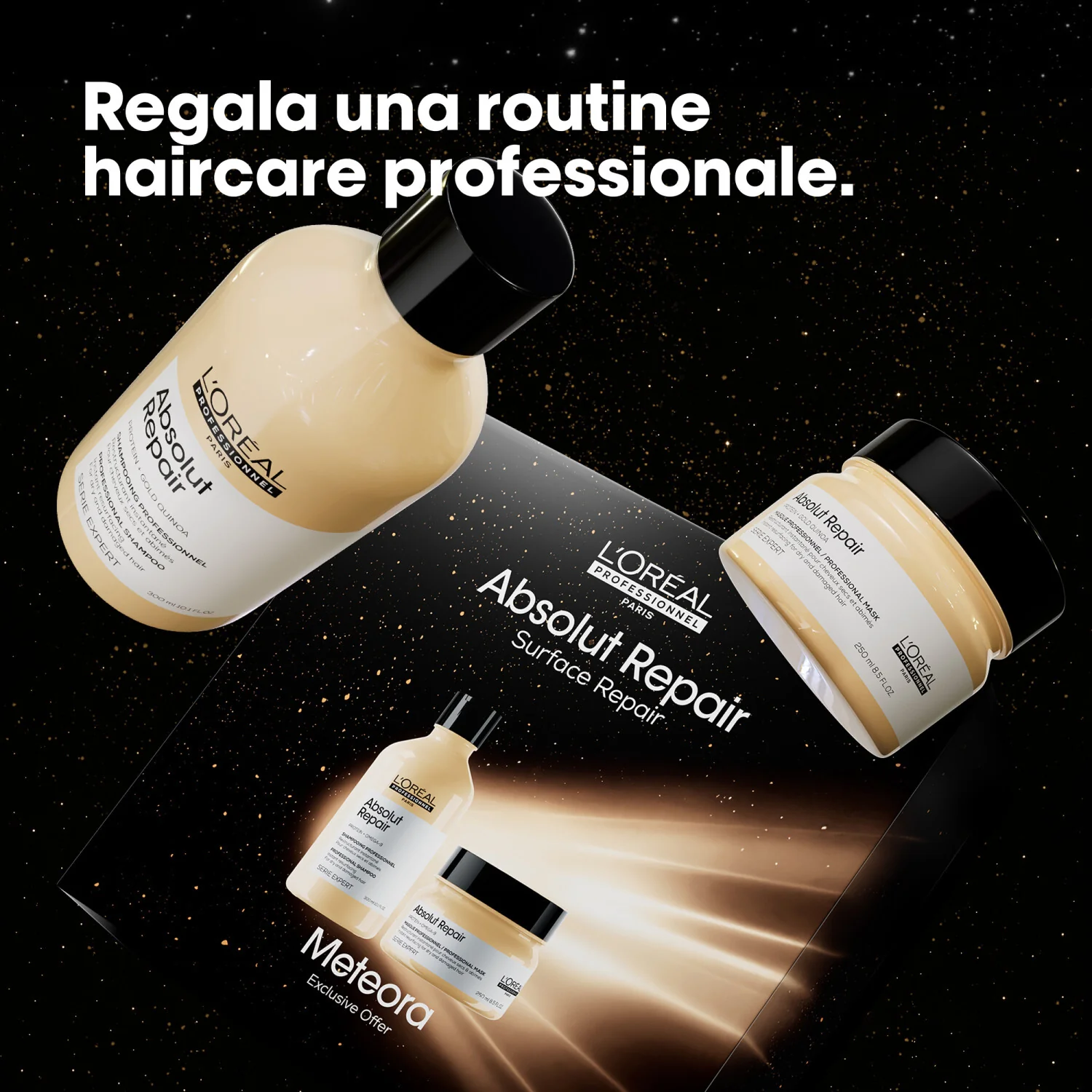 EXPERT SERIES Novi božićni poklon set Absolut Repair šampon + maska - Poklon setovi za kosu, Rekonstruktivni šampon, Rekonstruktivna maska za kosu