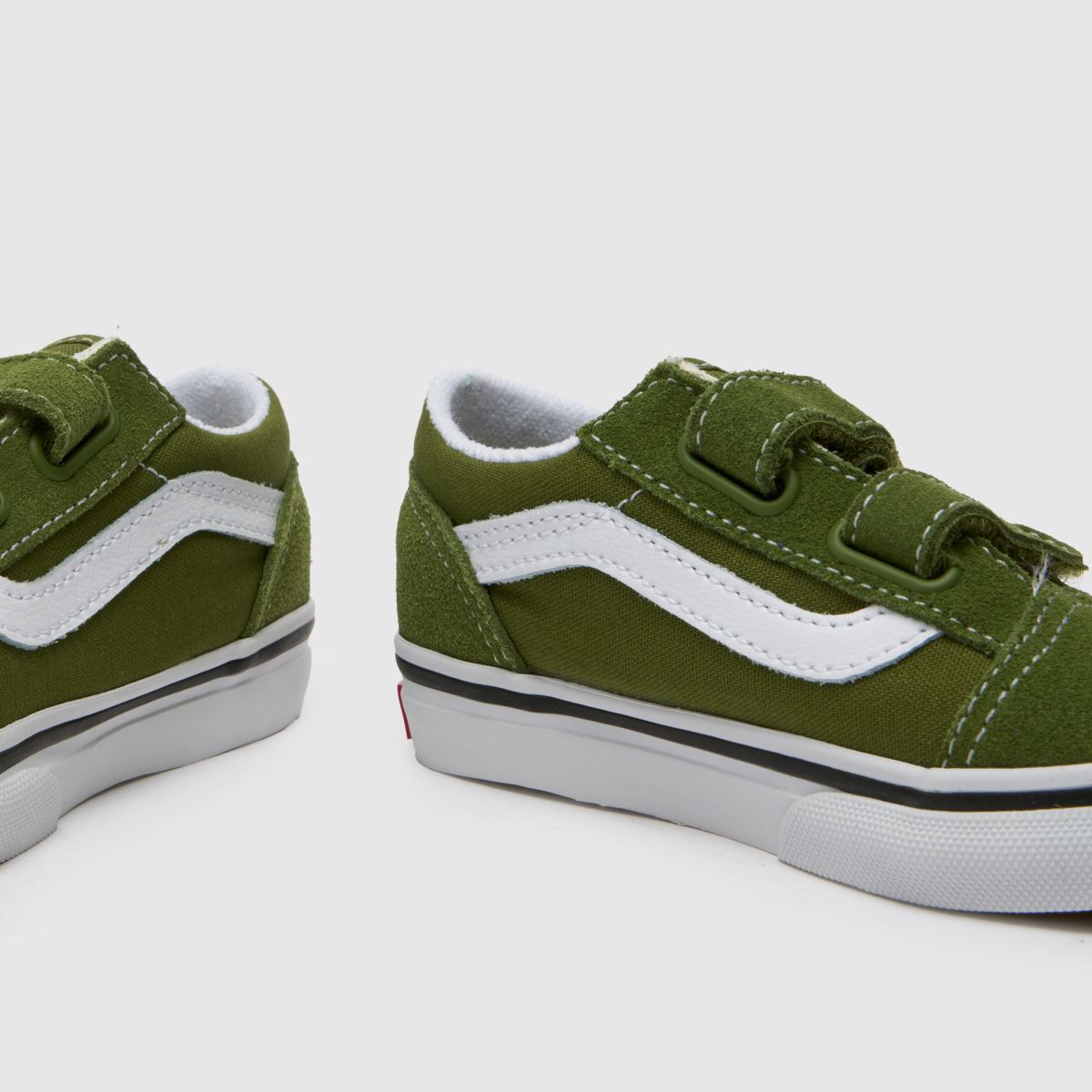 Vans sötétzöld old skool v fiú kisgyermek cipő