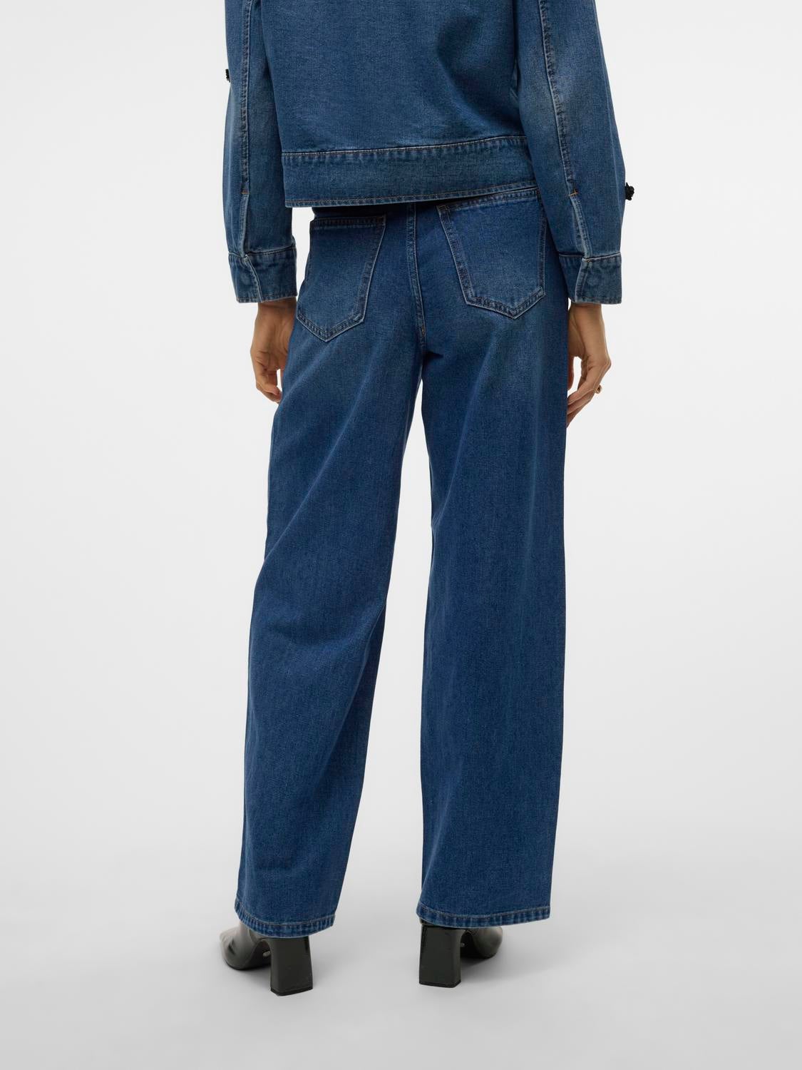 VMTAYLOR Mid Rise Baggy Fit Jeans