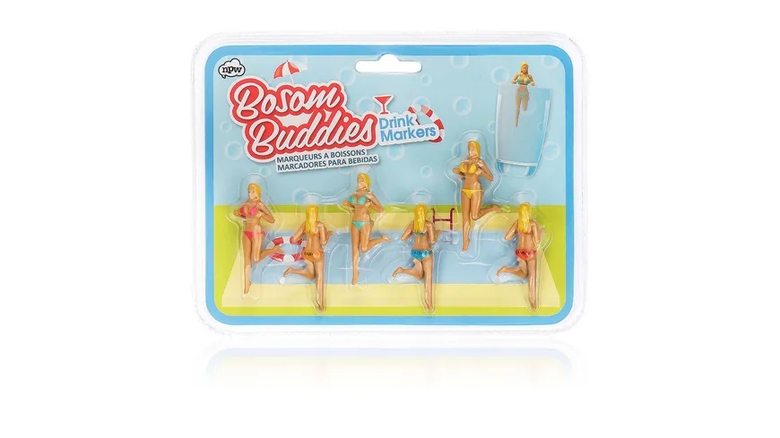 npw Glasmarkierer Drinking Girls 6er Set