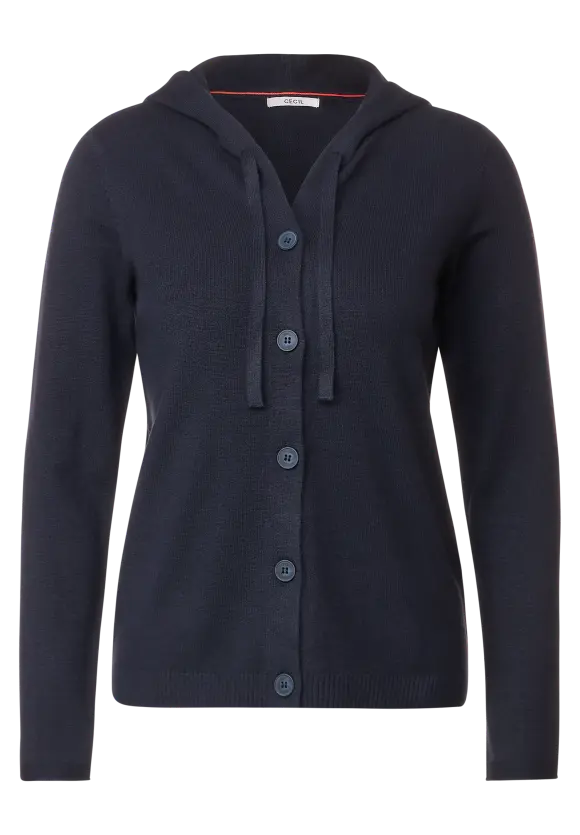 CECIL Kapuzen Strickjacke