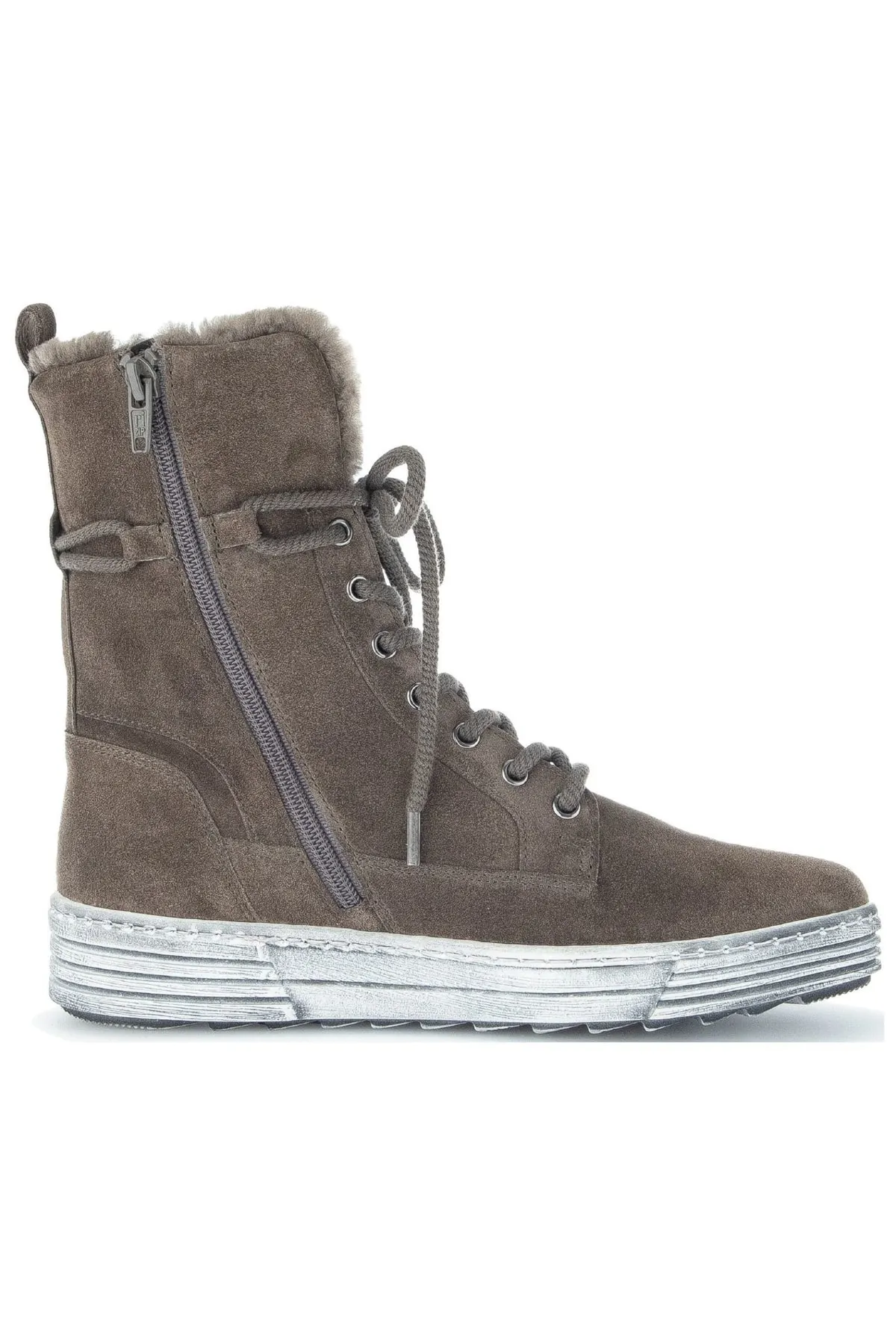 GABOR  Stiefelette - Braun - Flacher Absatz