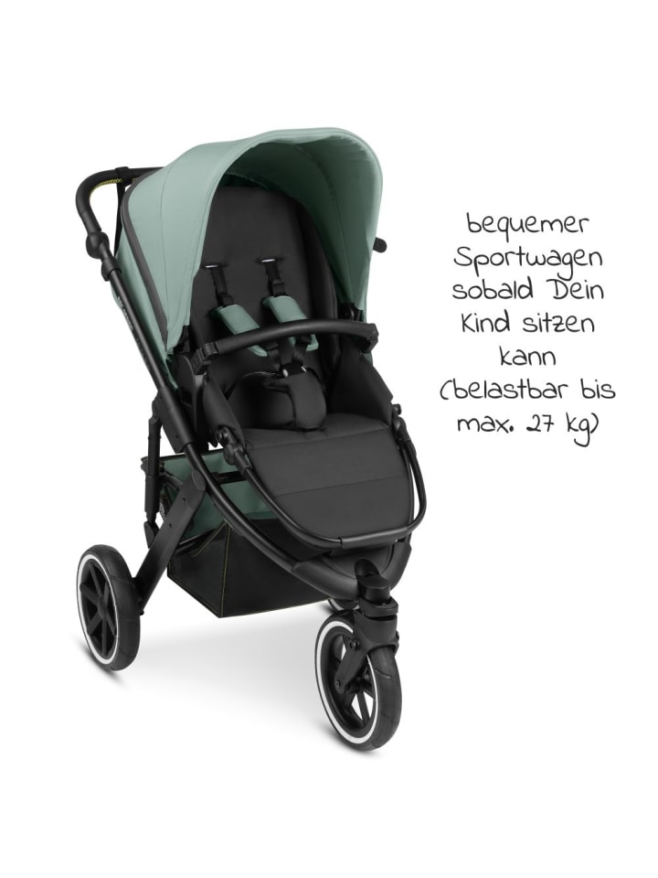 ABC-Design Kombi-Kinderwagen Salsa 3 Run in blau,schwarz günstig kaufen onesize